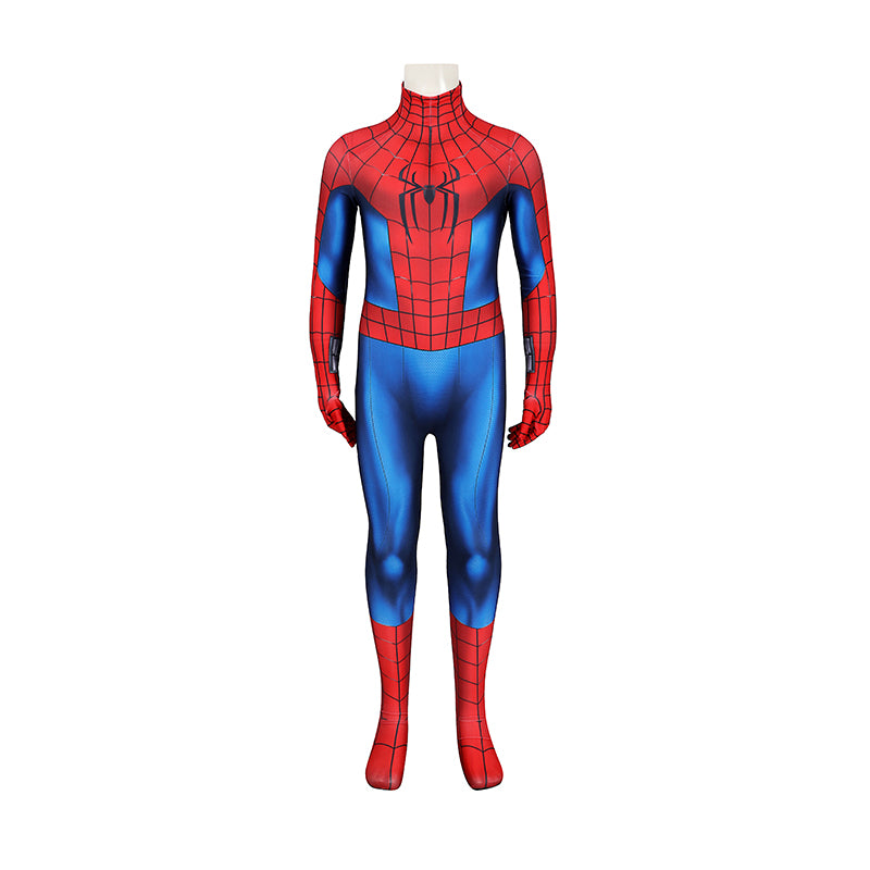 Kids Spider-Man Brand NewDay Peter Parker Cosplay Costume Halloween Outfit - Image 4
