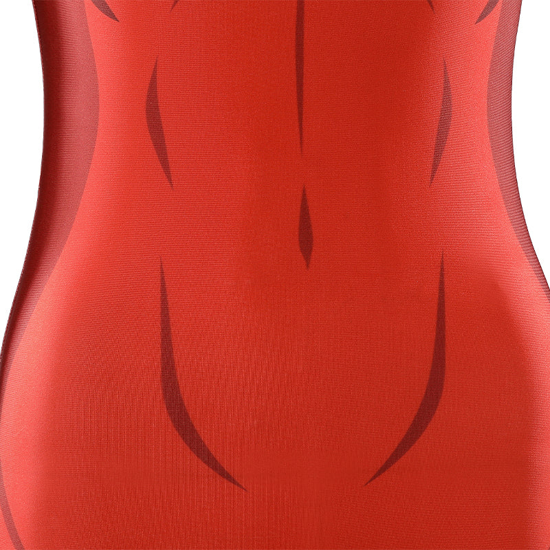 Dispatch Malevola Cosplay Costume Red Jumpsuit Halloween Outfit - Image 16