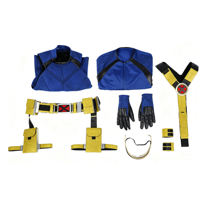 Avengers Doomsday Cyclops Scott Cosplay Costume Halloween Party Suit - Image 19