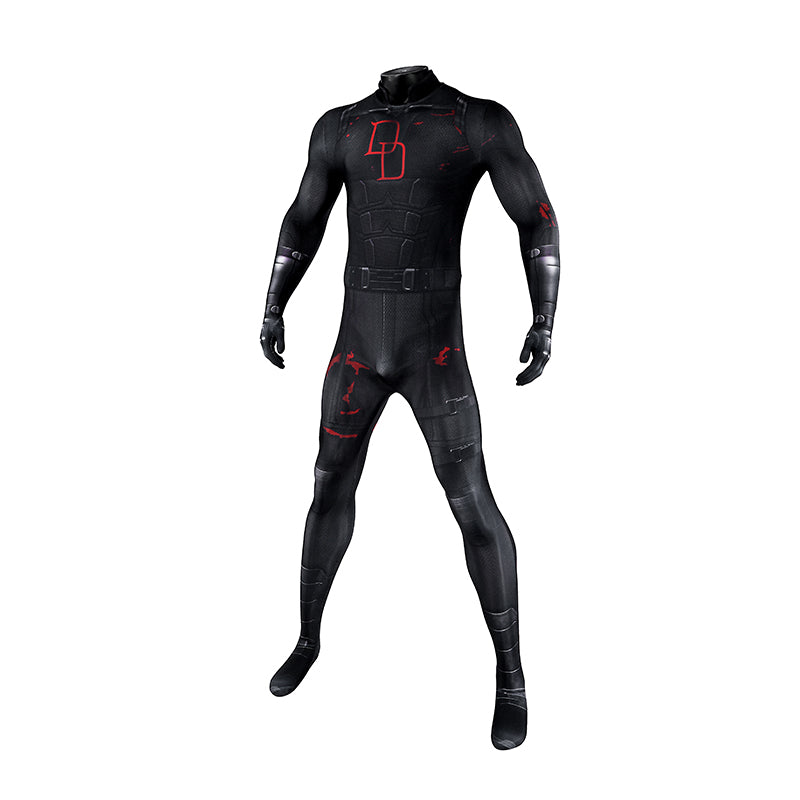 Daredevil: Born Again Season 2 Matt Murdock Cosplay Costume Black Jumpsuit - Image 3
