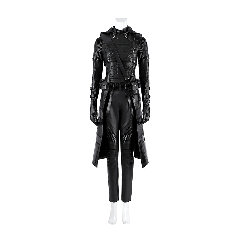 Thunderbolts Ava Starr Ghost Cosplay Costume Black Leather Halloween Outfit - Image 4