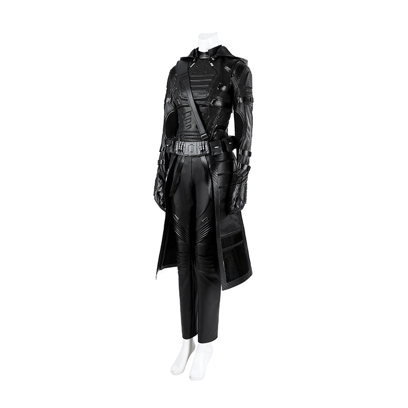 Thunderbolts Ava Starr Ghost Cosplay Costume Black Leather Halloween Outfit - Image 5