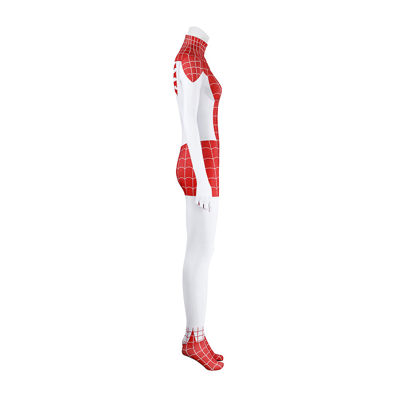 Spider-Man Mary Jane Watson Earth-18119 Crimson She-Devil Cosplay Costume Halloween Suit - Image 6