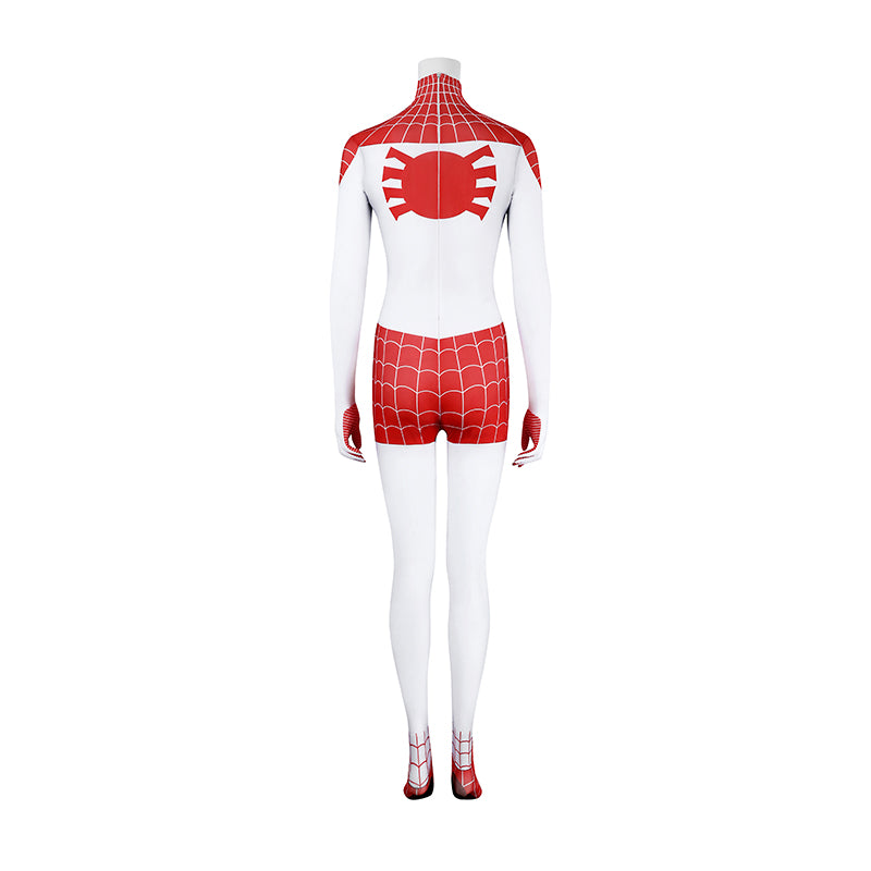 Spider-Man Mary Jane Watson Earth-18119 Crimson She-Devil Cosplay Costume Halloween Suit - Image 5