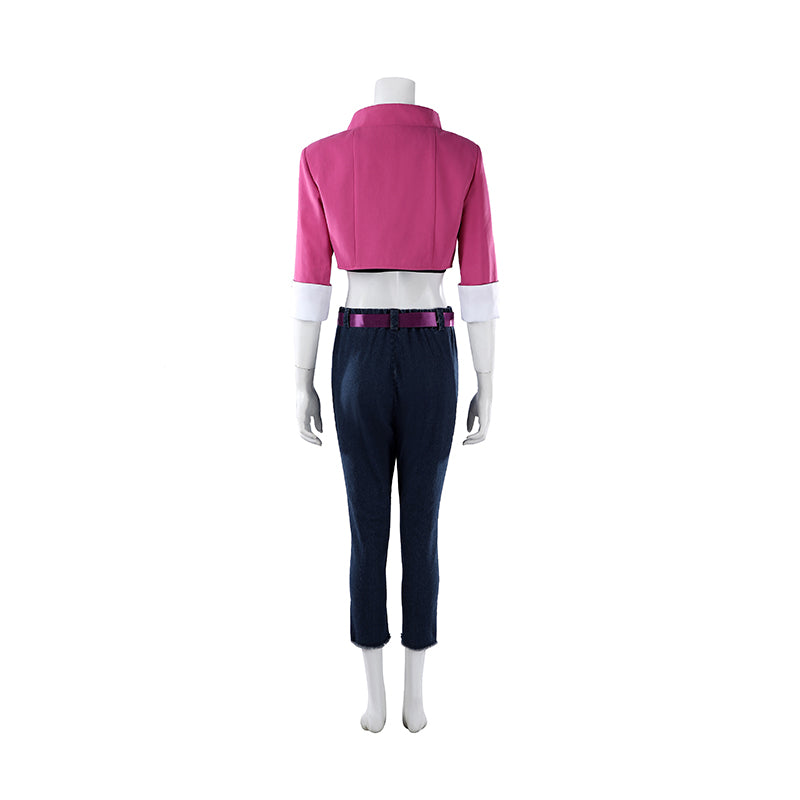 Dispatch Invisigal Cosplay Costume Pink Coat Halloween Outfit - Image 5