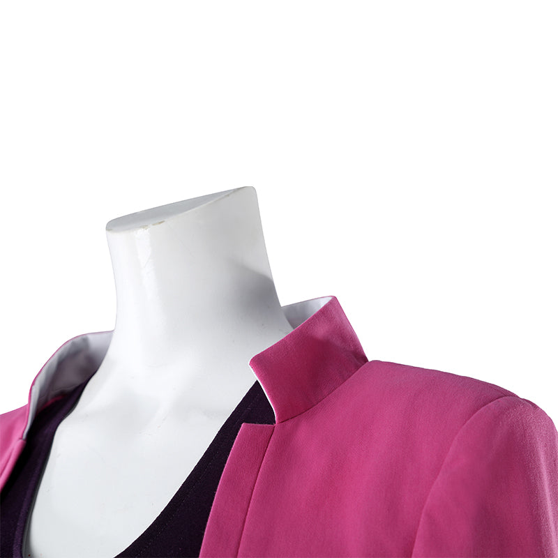 Dispatch Invisigal Cosplay Costume Pink Coat Halloween Outfit - Image 8