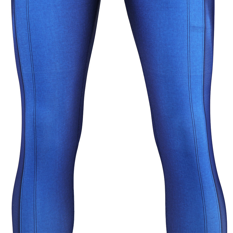 Male Fallout Vault 33 Uniform Cosplay Costume Spandex Halloween Suit - Image 13