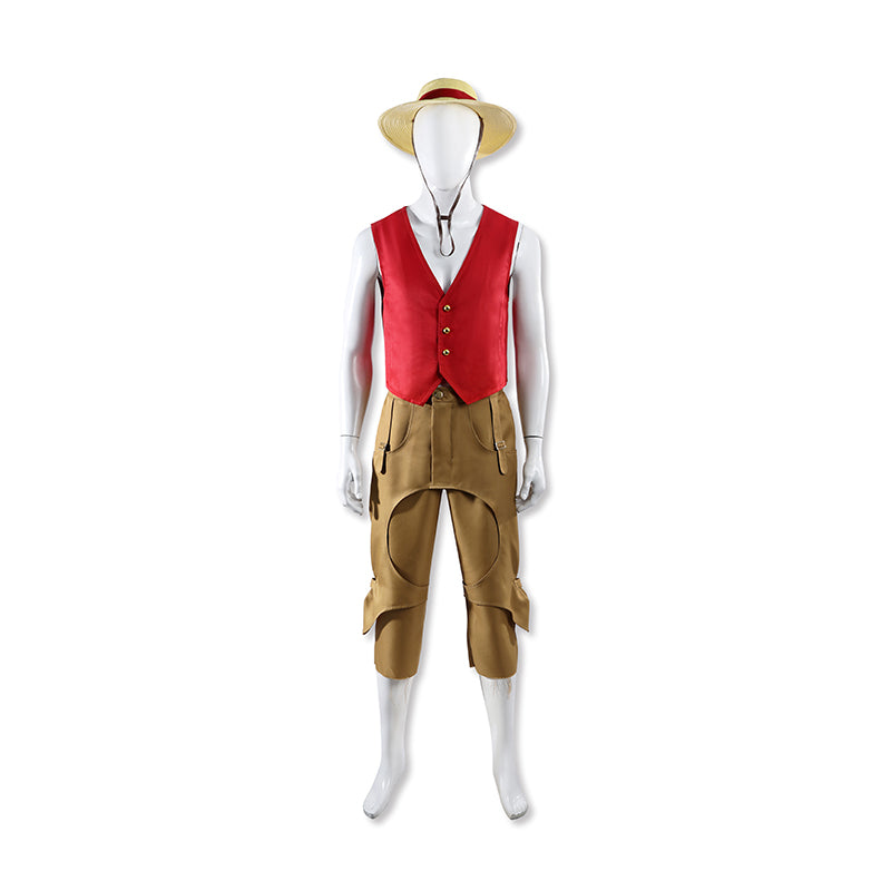 One Piece Live-Action Season 2 Luffy Cosplay Costume - Image 2