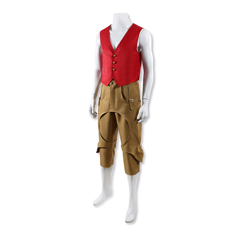 One Piece Live-Action Season 2 Luffy Cosplay Costume - Image 4
