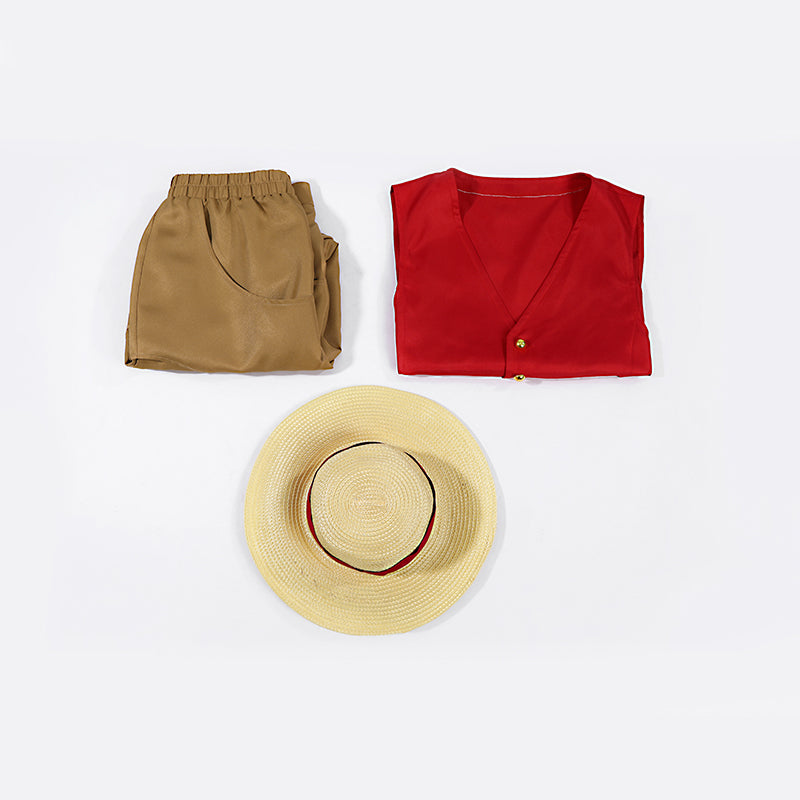 One Piece Live-Action Season 2 Luffy Cosplay Costume - Image 7