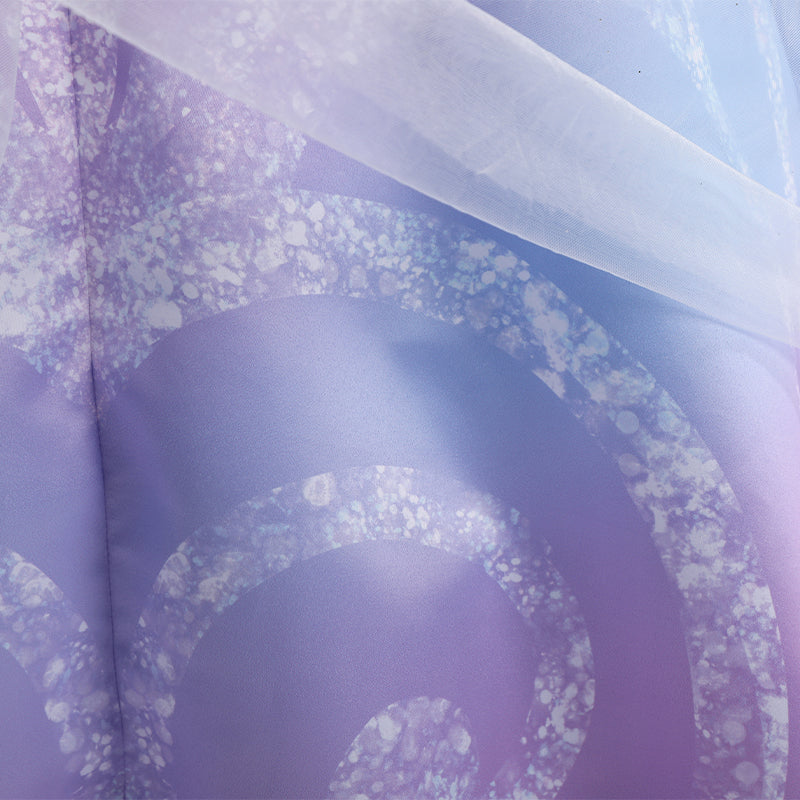 Wicked 2 Glinda Cosplay Costume Purple Dress Halloween Costume Outfit - Image 18