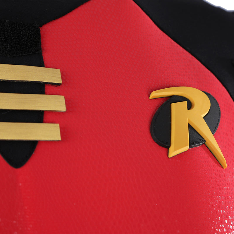 Tim Drake Red Robin Cosplay Costume Full Set Men Robin Superhero Outfit - Image 20