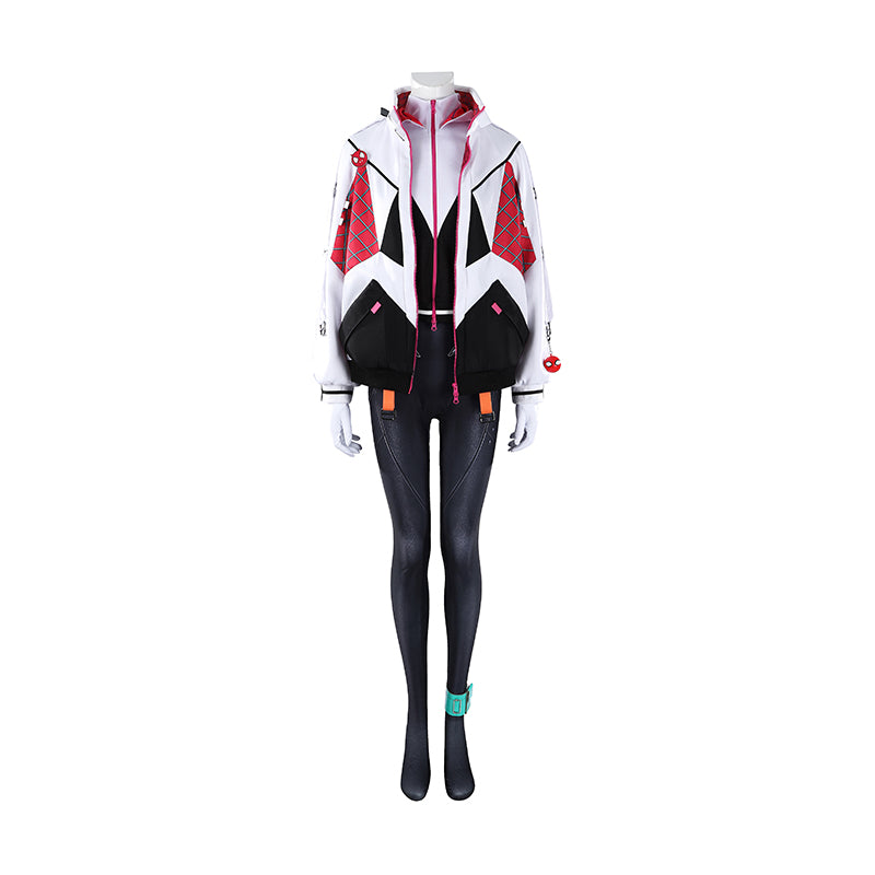 All-New Spider-Gwen Cosplay Costume The Ghost-Spider (2025) Halloween Outfit - Image 6