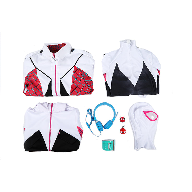 All-New Spider-Gwen Cosplay Costume The Ghost-Spider (2025) Halloween Outfit - Image 43