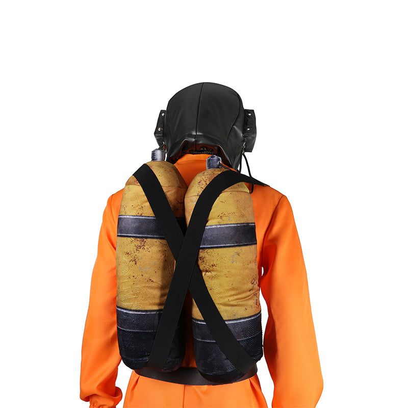 Lethal Company Staff Cosplay Costume Orange Full Halloween Suit - Image 14