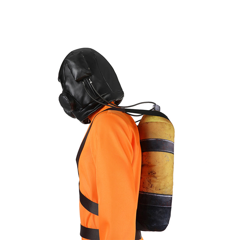 Lethal Company Staff Cosplay Costume Orange Full Halloween Suit - Image 12