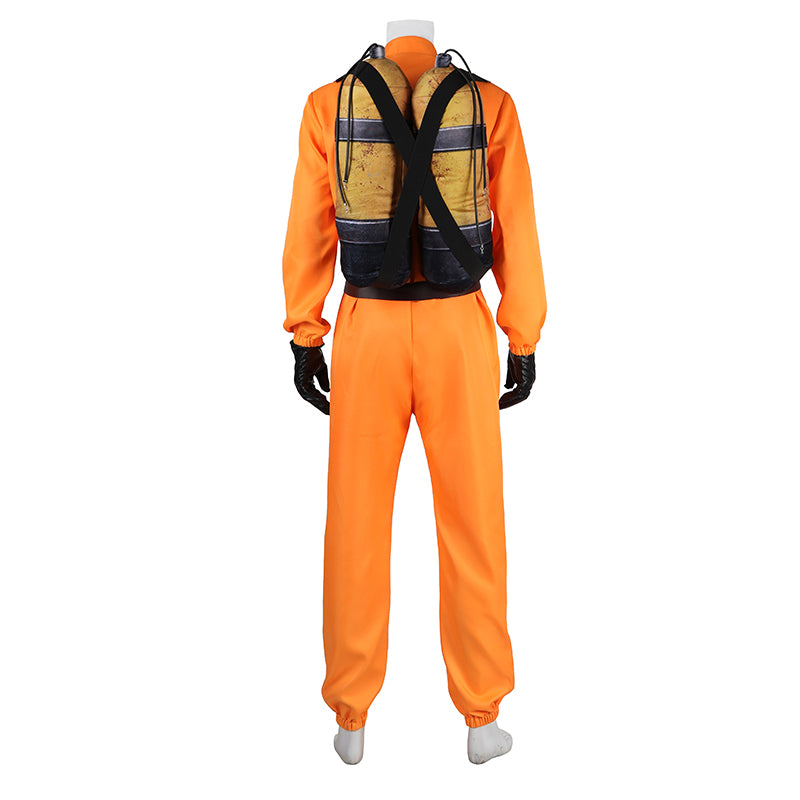 Lethal Company Staff Cosplay Costume Orange Full Halloween Suit - Image 6