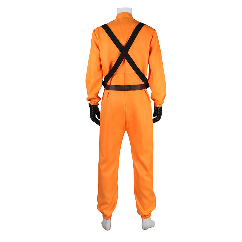 Lethal Company Staff Cosplay Costume Orange Full Halloween Suit - Image 8