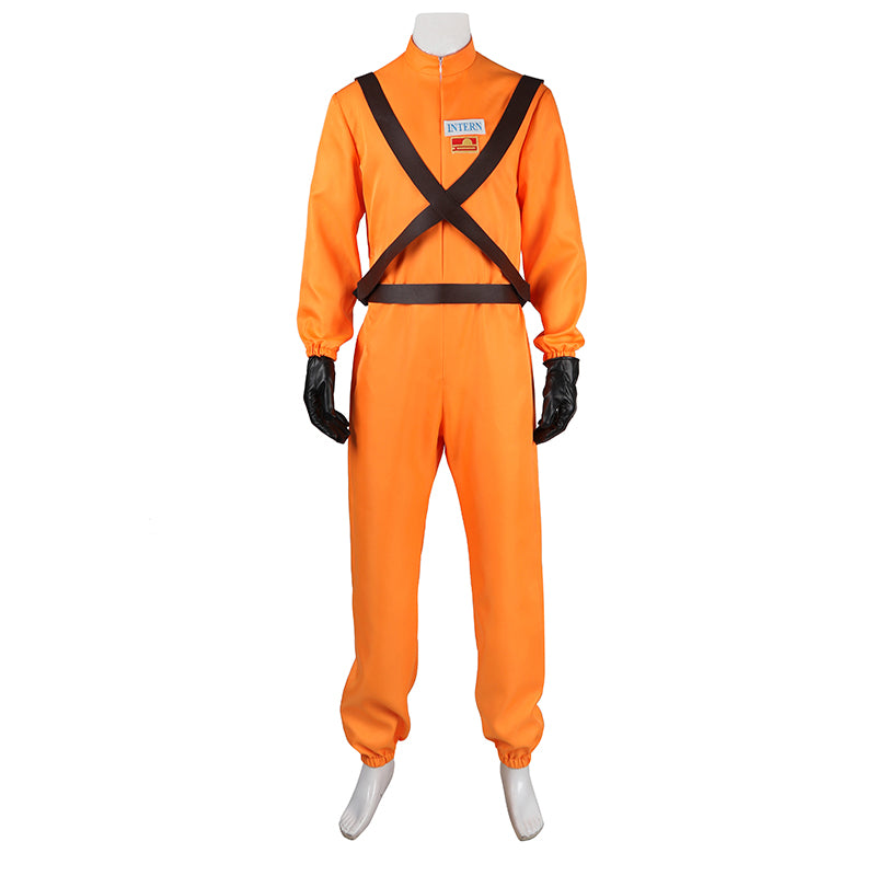 Lethal Company Staff Cosplay Costume Orange Full Halloween Suit - Image 9