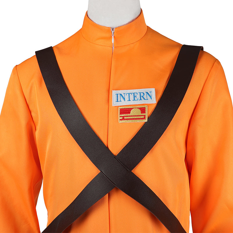 Lethal Company Staff Cosplay Costume Orange Full Halloween Suit - Image 16