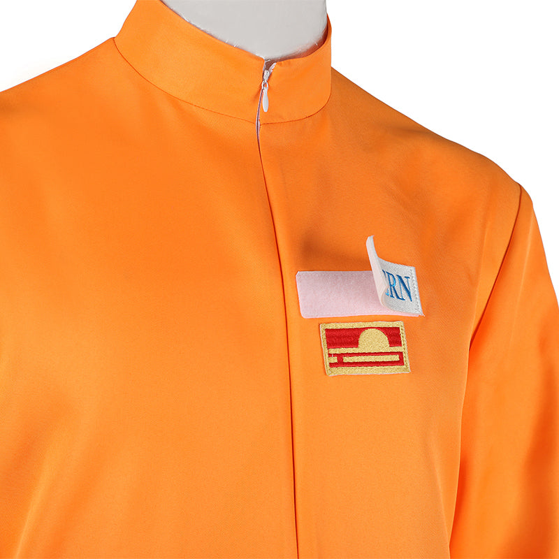 Lethal Company Staff Cosplay Costume Orange Full Halloween Suit - Image 18