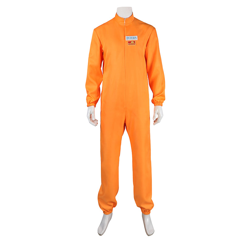 Lethal Company Staff Cosplay Costume Orange Full Halloween Suit - Image 11