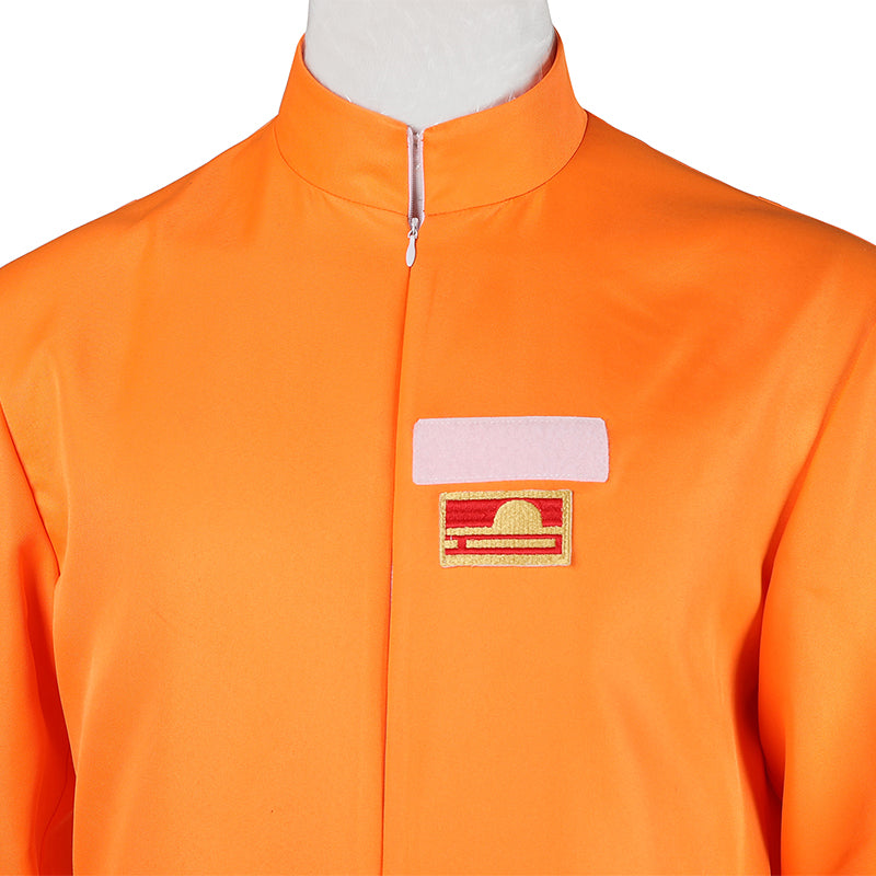 Lethal Company Staff Cosplay Costume Orange Full Halloween Suit - Image 17