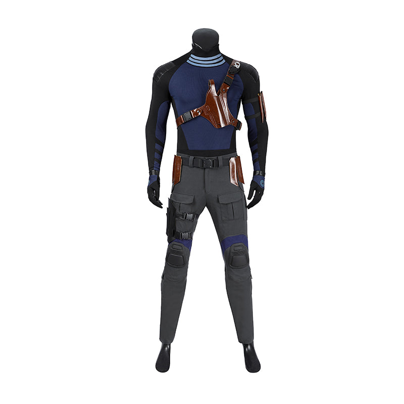 Daredevil Born Again2 Bullseye Cosplay Costume Halloween Outfit - Image 4