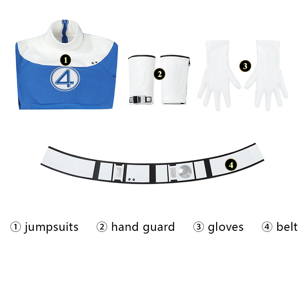 The Fantastic 4 First Steps Sue Storm Cosplay Costume Invisible Woman - Image 9