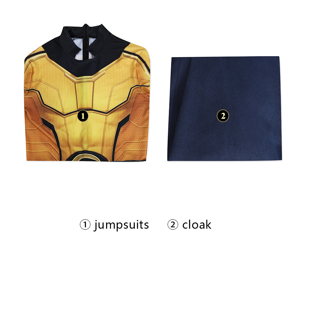 Thunderbolts Sentry Cosplay Costume With Cape Robert Reynolds Jumpsuit Version Suit - Image 6