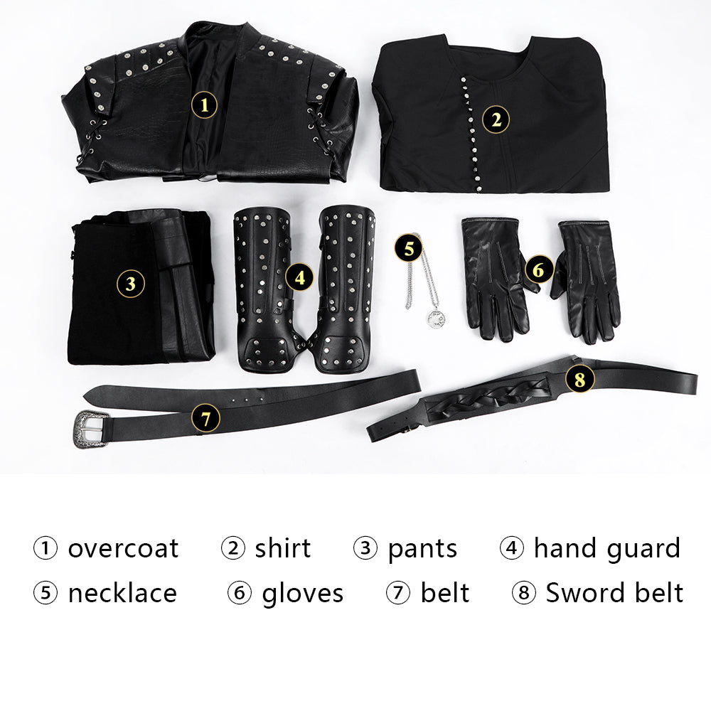 The Witcher Season 5 Geralt of Rivia Cosplay Costume Version 2 - Image 10