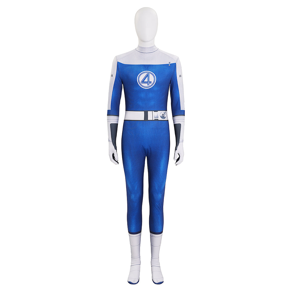 The Fantastic Four First Steps Human Torch Cosplay Costume Jumpsuit Ver2 - Image 2