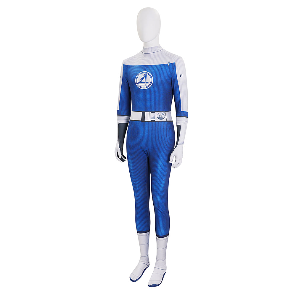 The Fantastic Four First Steps Human Torch Cosplay Costume Jumpsuit Ver2 - Image 3