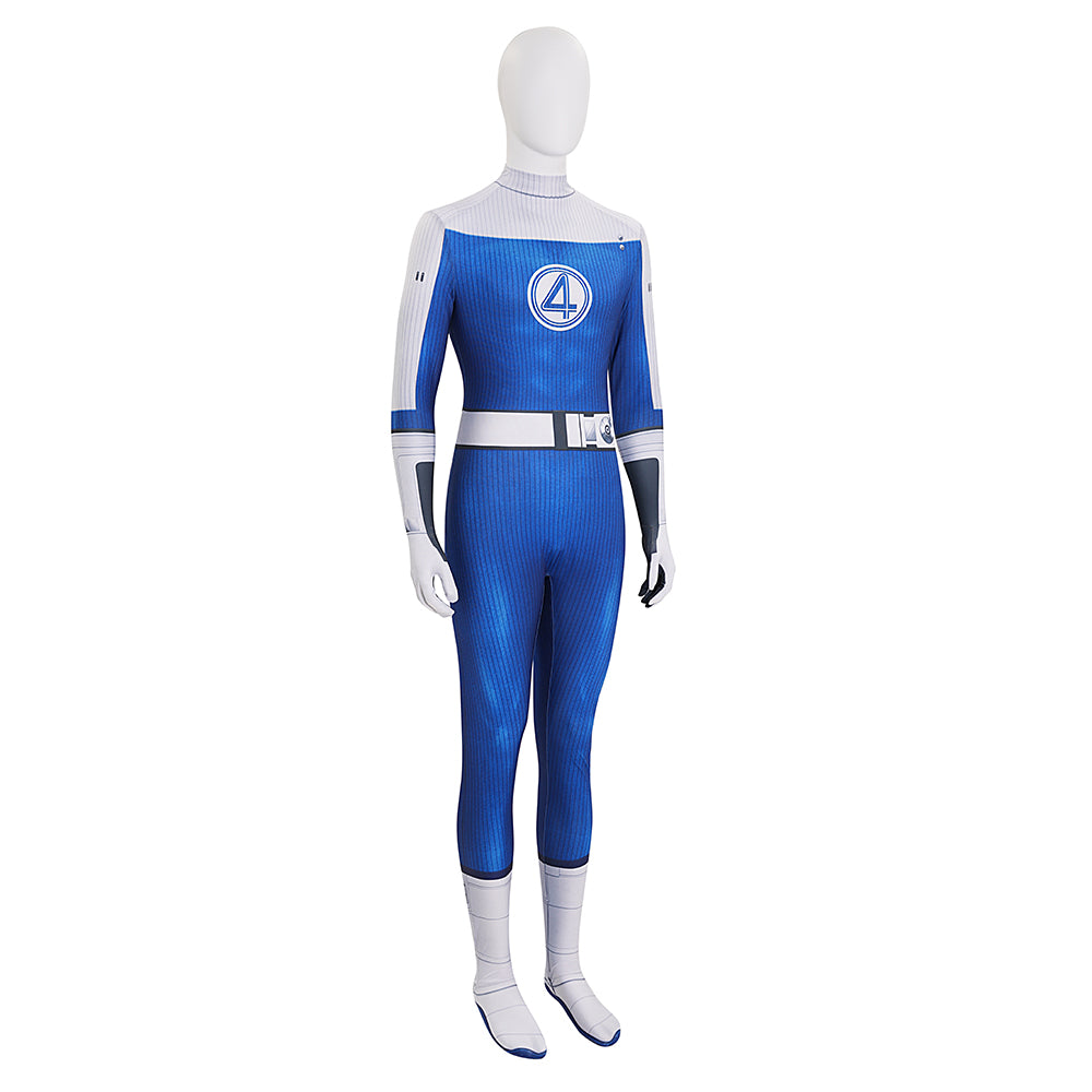 The Fantastic Four First Steps Human Torch Cosplay Costume Jumpsuit Ver2 - Image 4