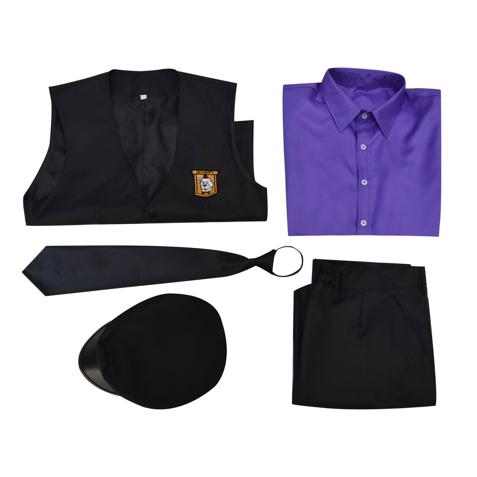 FNAF Five Nights at Freddy's William Afton Cosplay Costume Halloween Outfit - Image 10
