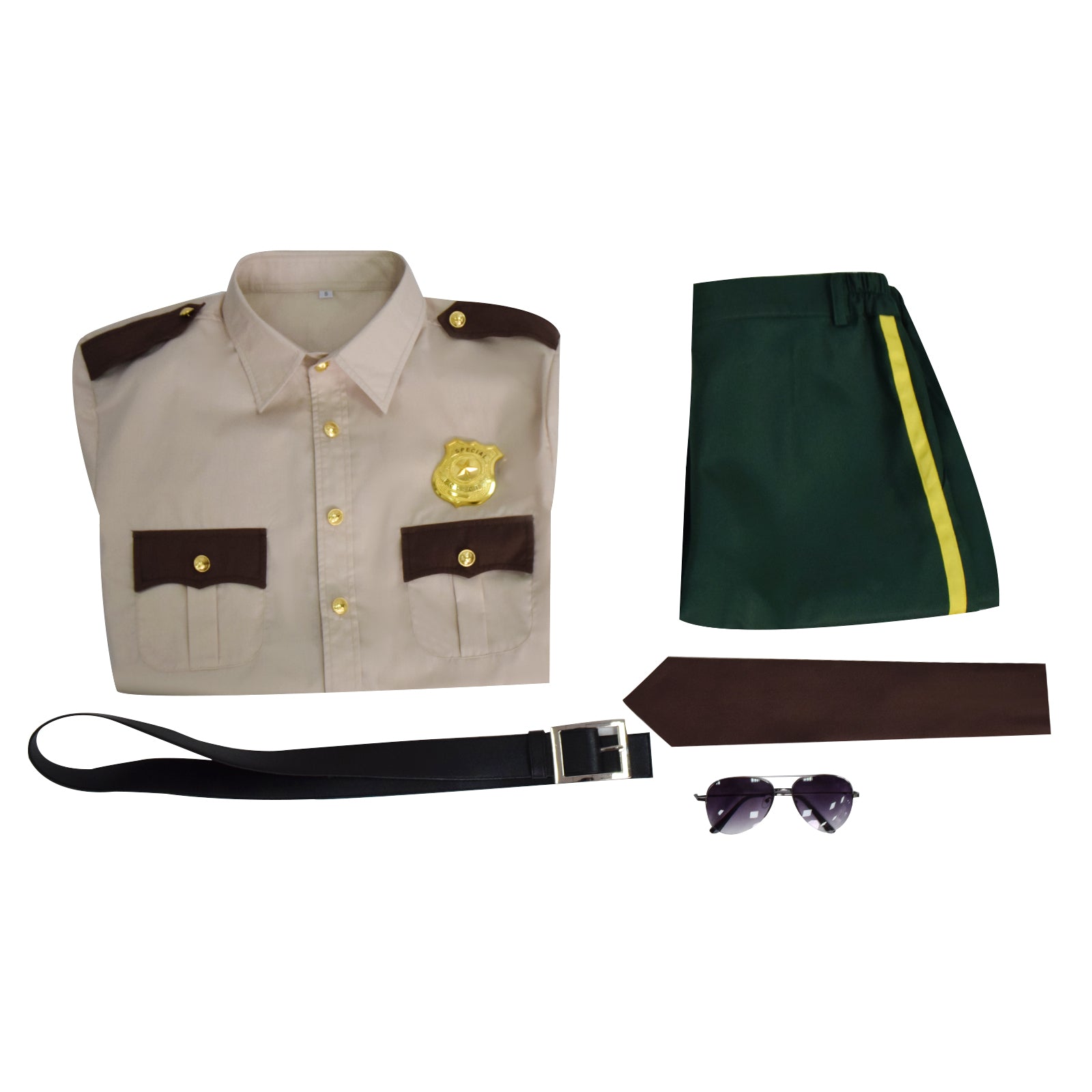 Super Troopers State Trooper Cosplay Costume Halloween Highway Patrol Outfit - Image 7