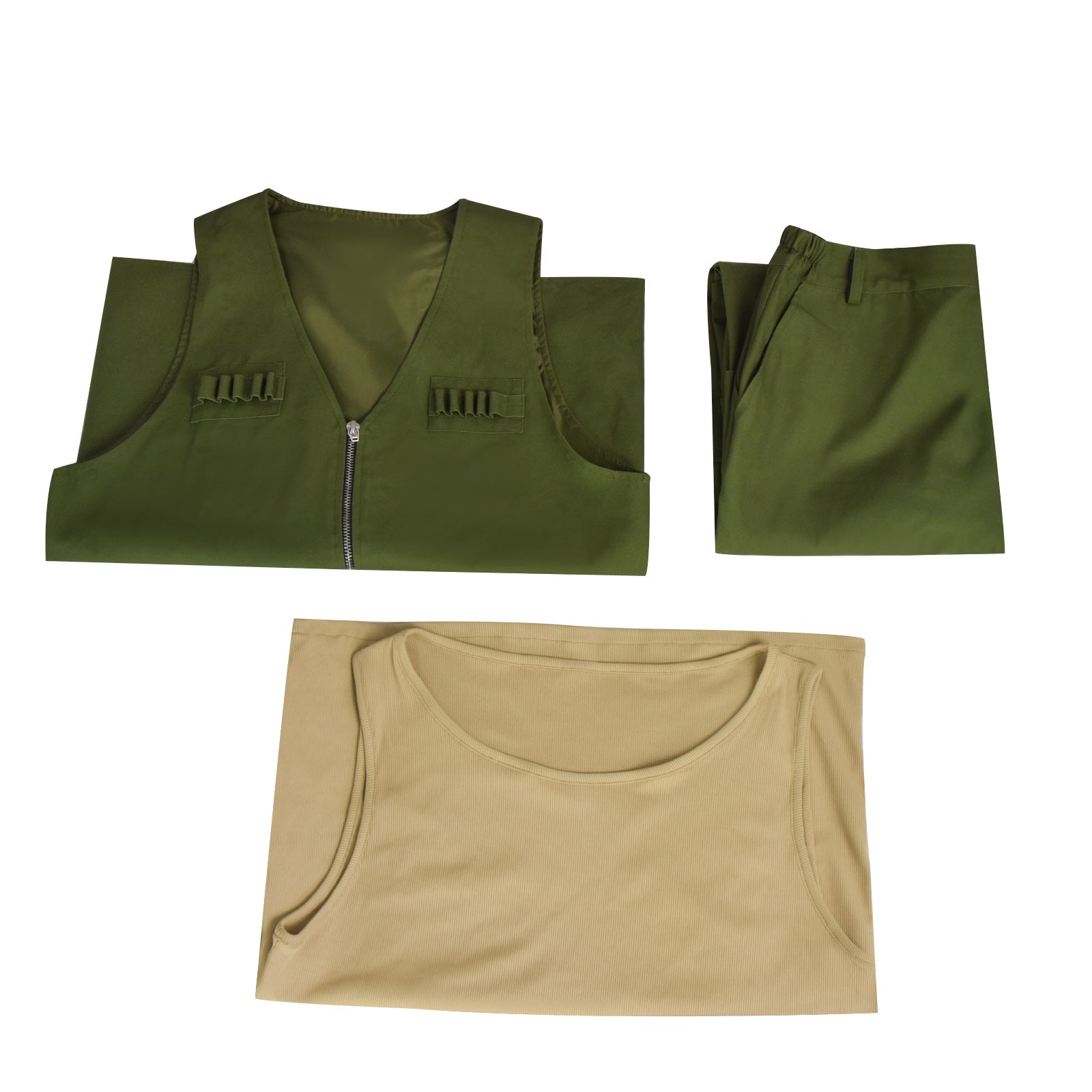 28 years later Dr. Ian Kelson Cosplay Costume Distressed Medical Green Outfit - Image 10
