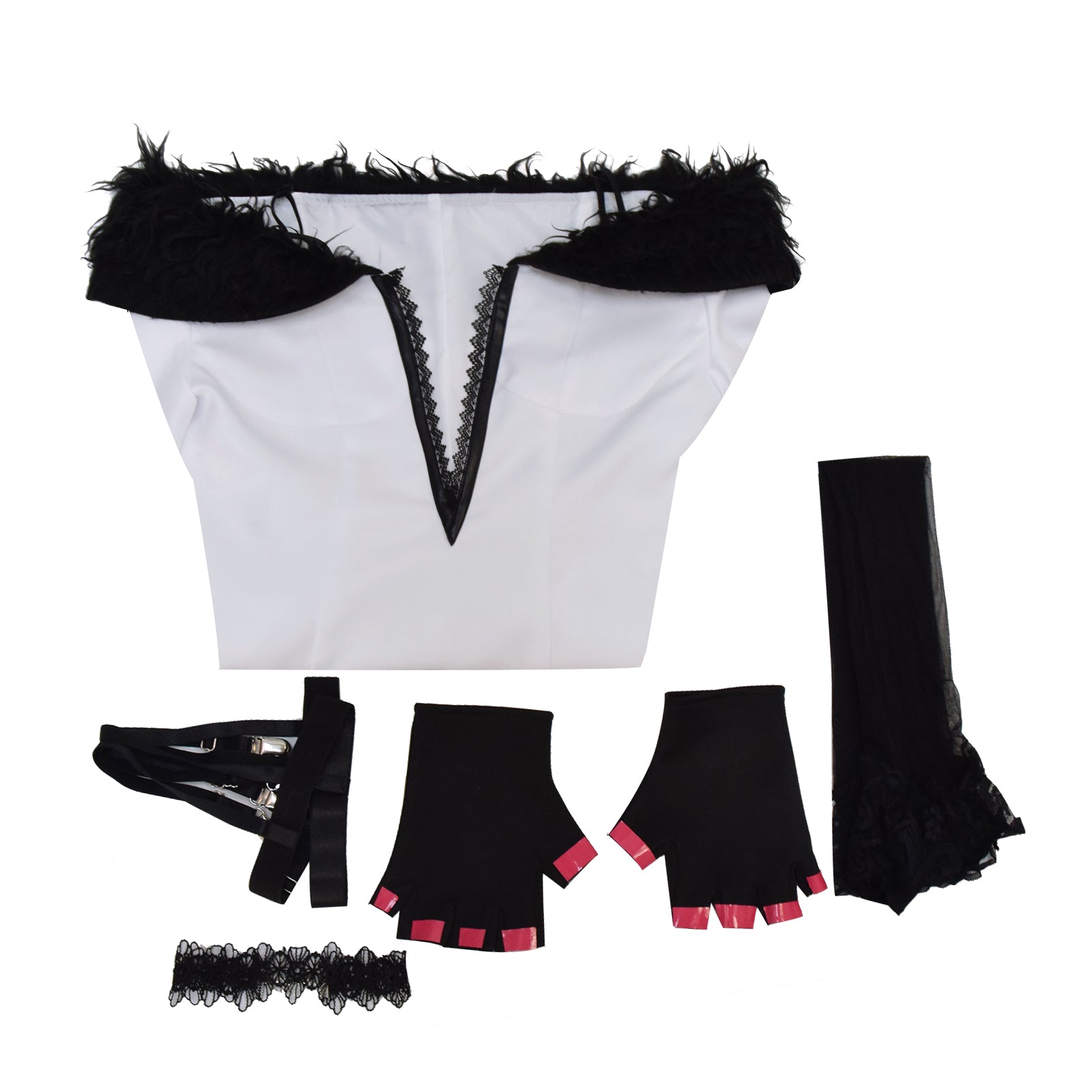 Lili Tekken 8 Cosplay Costume White Halloween Suit - Image 10