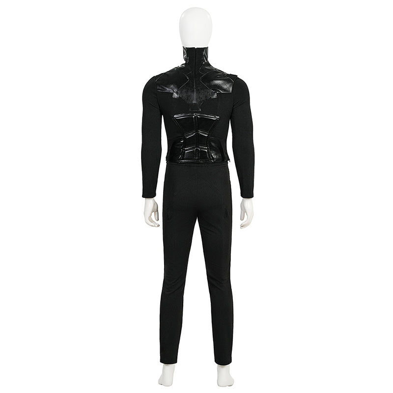 Nightwing Cosplay Arkham Knight Nightwing Cosplay Costume Nightwing Black Leather Suit - Image 11