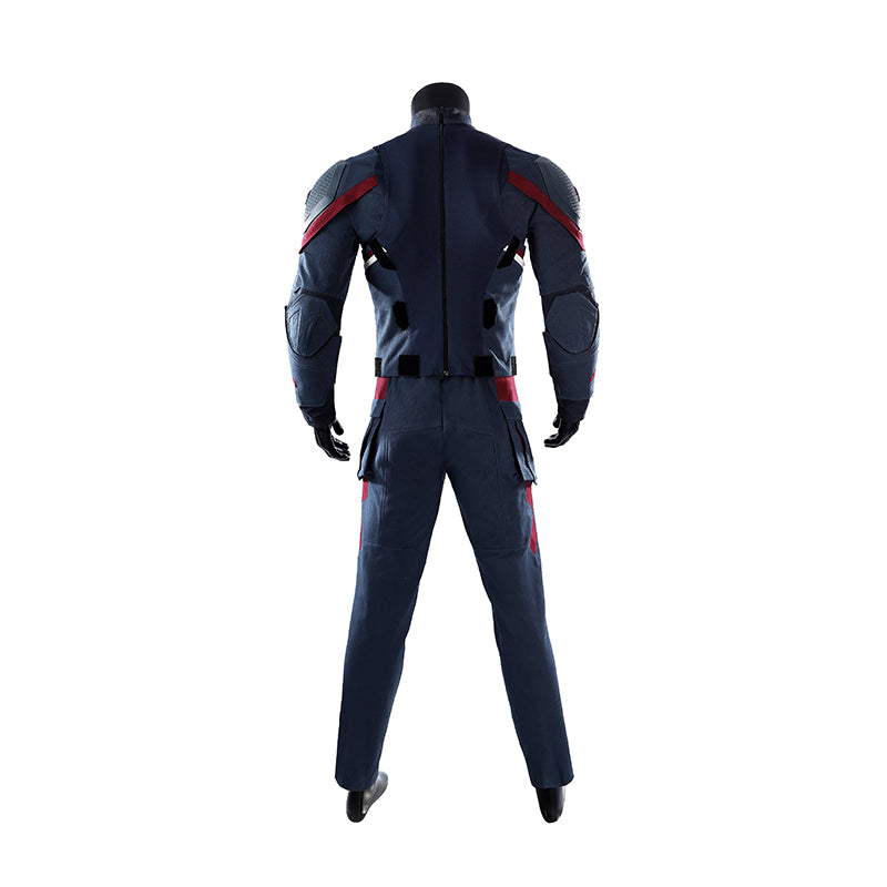 Captain America Cosplay Costume Avengers Endgame Halloween Outfit - Image 11