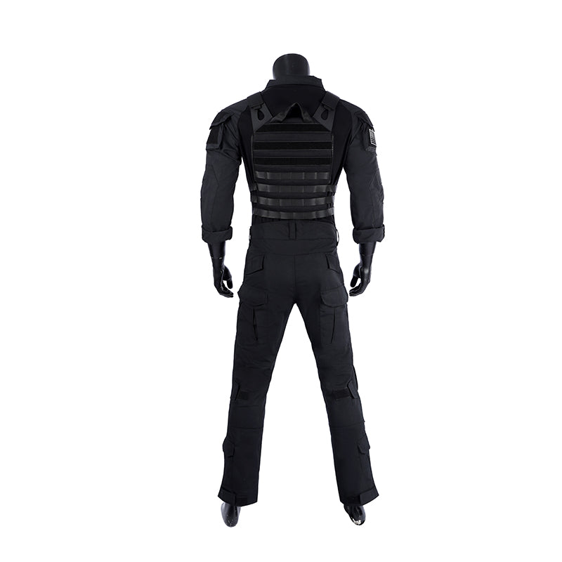 The Punisher Cosplay Costume Frank Castle Skull Suit One Last Kill Halloween - Image 11