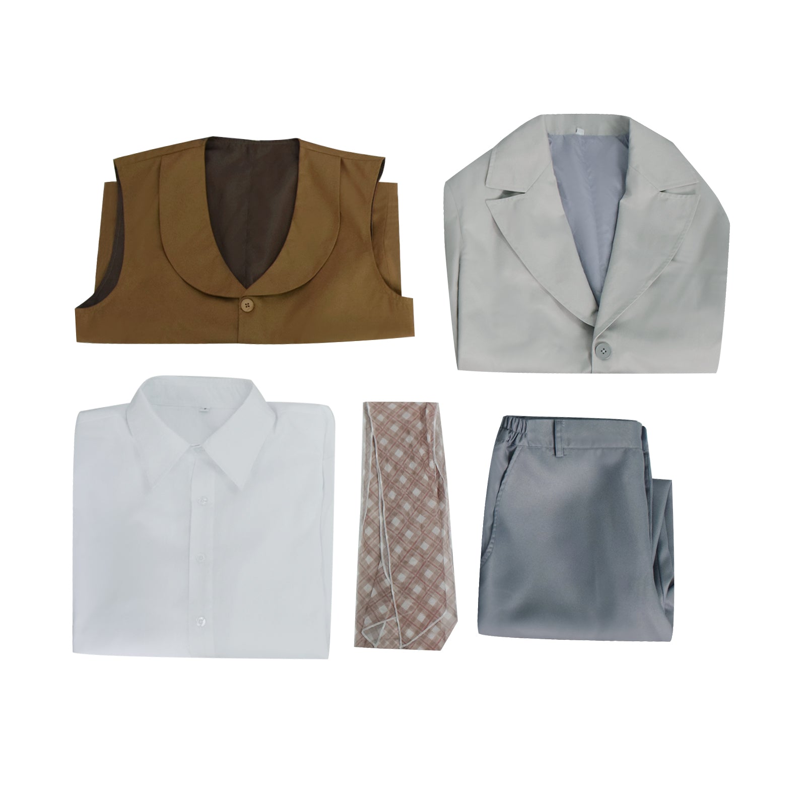 Cosplay Good Omens Aziraphale Cosplay Costume Halloween Carnival Outfit - Image 10