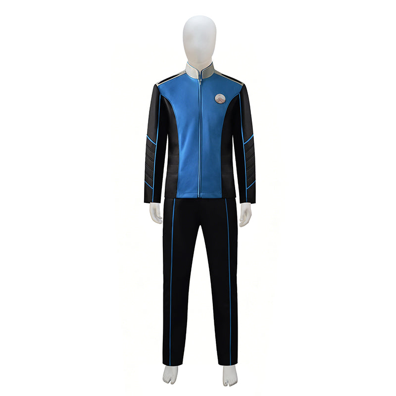 The Orville 4 Cosplay Costume Blue Command Department Male's Uniform - Image 2