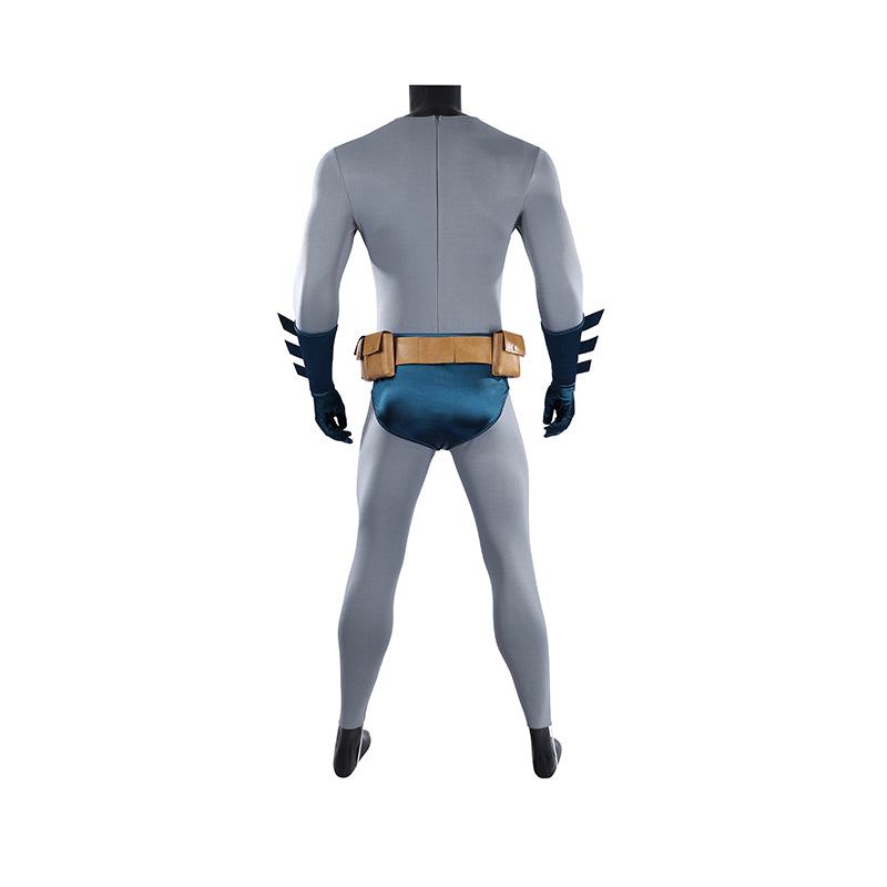 Batman: Hush Cosplay Costume Jumpsuit Halloween Outfit With Cape - Image 10