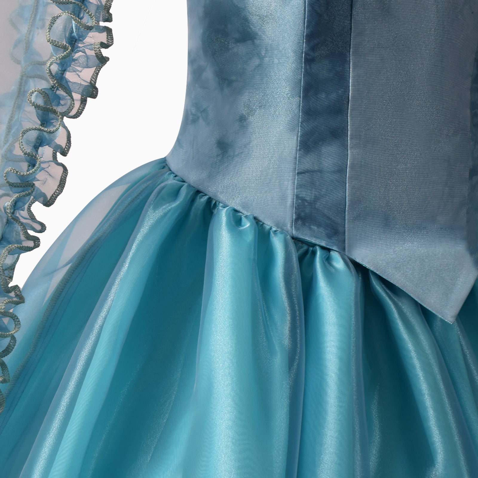 Frankenstein Elizabeth Cosplay Costume Blue Halloween Carnival Outfit - Image 12