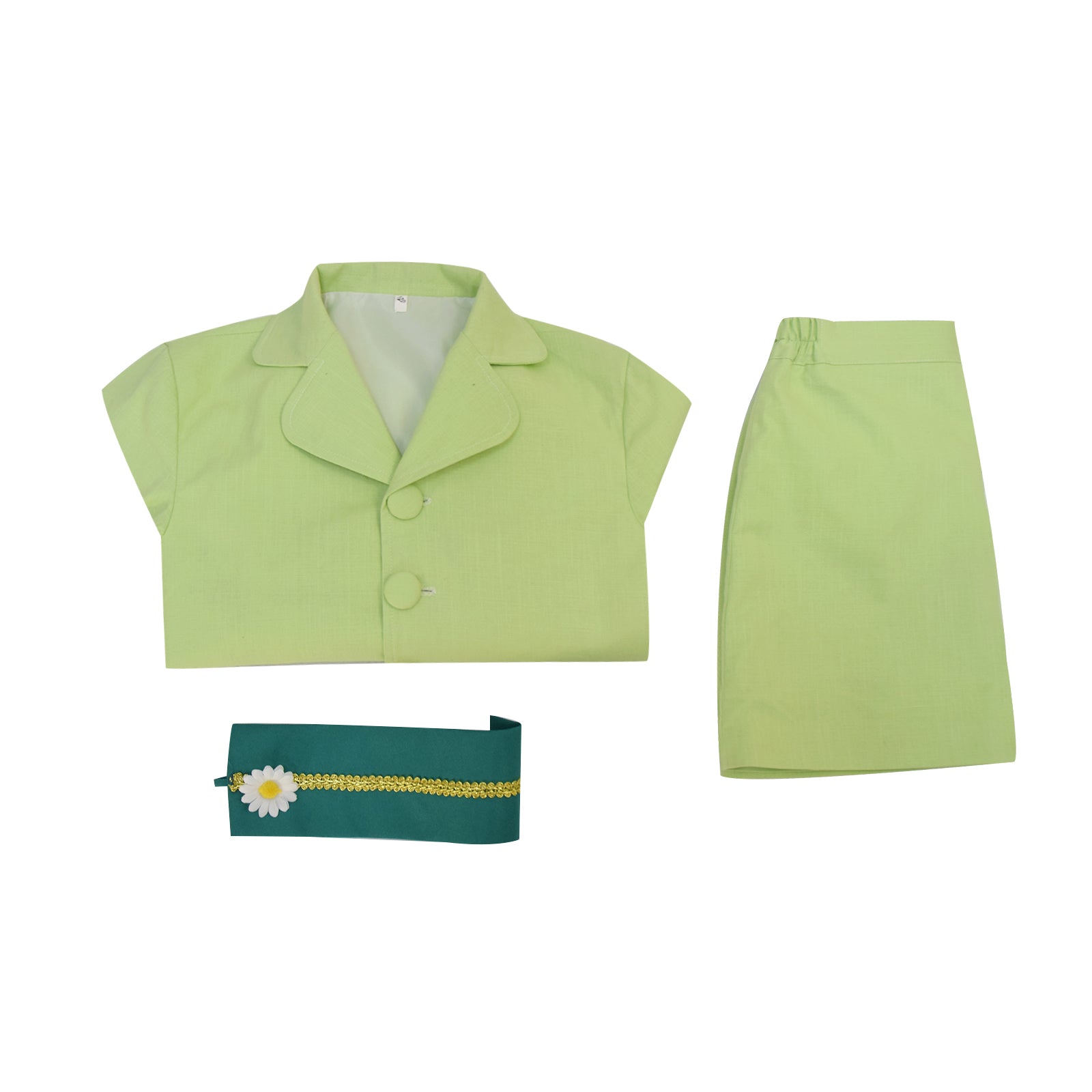 American Historical Figures Rose Park Green Cosplay Costume Halloween Suit - Image 11