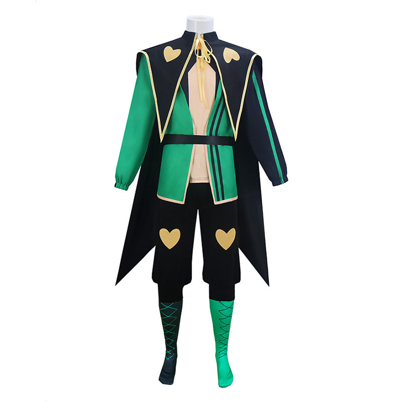 The Freak Circus Harlequin Cosplay Costume Jester Halloween Party Outfit - Image 3