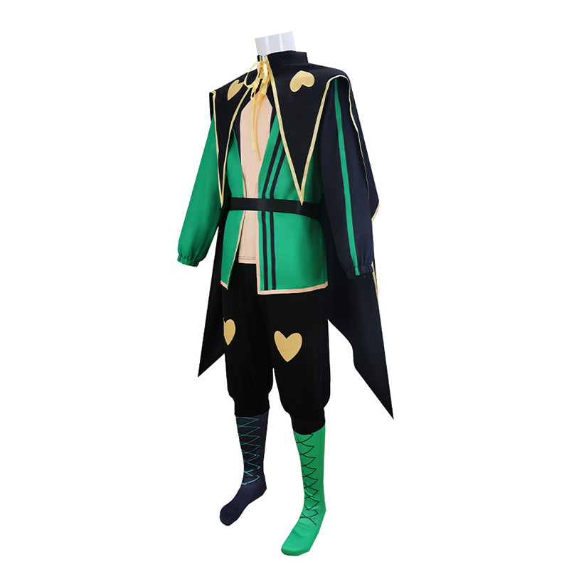 The Freak Circus Harlequin Cosplay Costume Jester Halloween Party Outfit - Image 4
