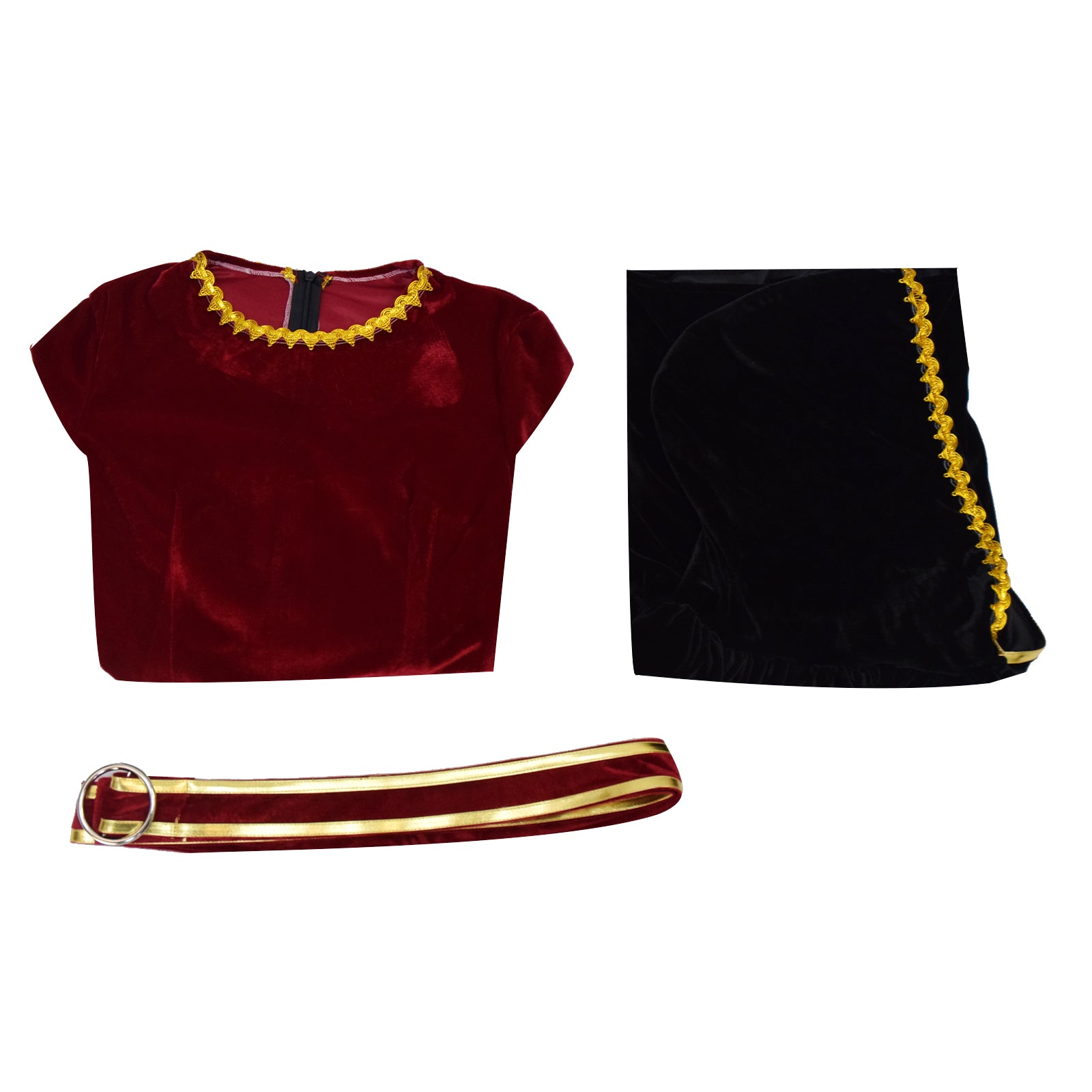 Tangled Mother Gothel Cosplay Costume Witch Party Halloween Outfit - Image 11