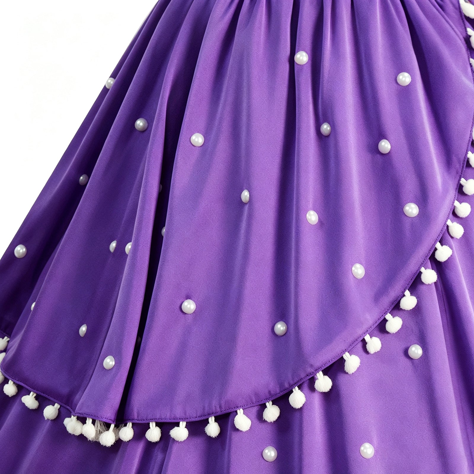Sofia the First Sofia Cosplay Costume Purple Princess Dress Halloween Outfit - Image 10